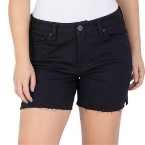 Seven7 Weekend Black Denim Shorts Size 8. NWT